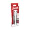 Sharpie S-Gel Premium Metal Barrel Gel Pen, Retractable, Medium 0.7 mm, Black Ink, Black Barrel, PK2, 2PK 2134918 - alternate 9